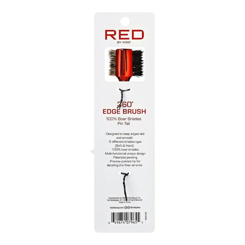 Red by Kiss Edge Brush 4-in-1 with Pin Tail - Image 7