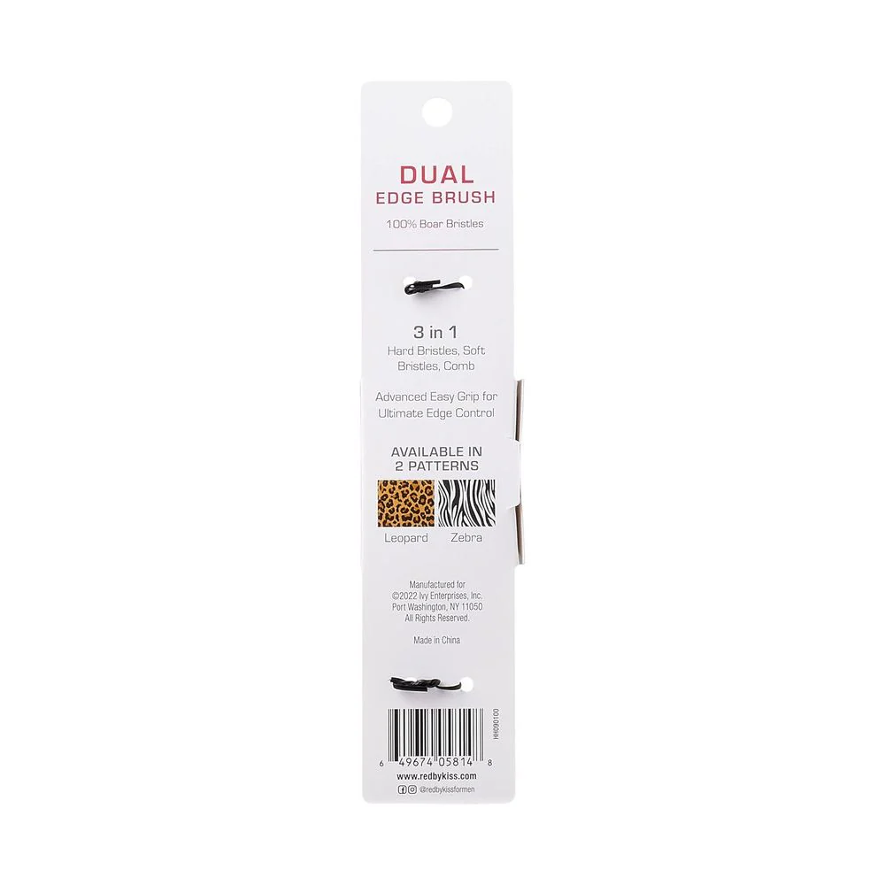 Red by Kiss Dual Edge Brush 3-in-1 - Image 3