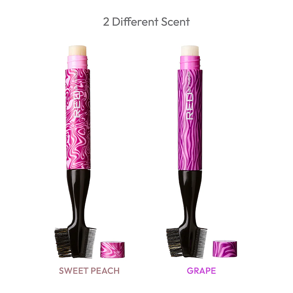 Red by Kiss – Edge Cara with Edge Fixer Wax - Image 2