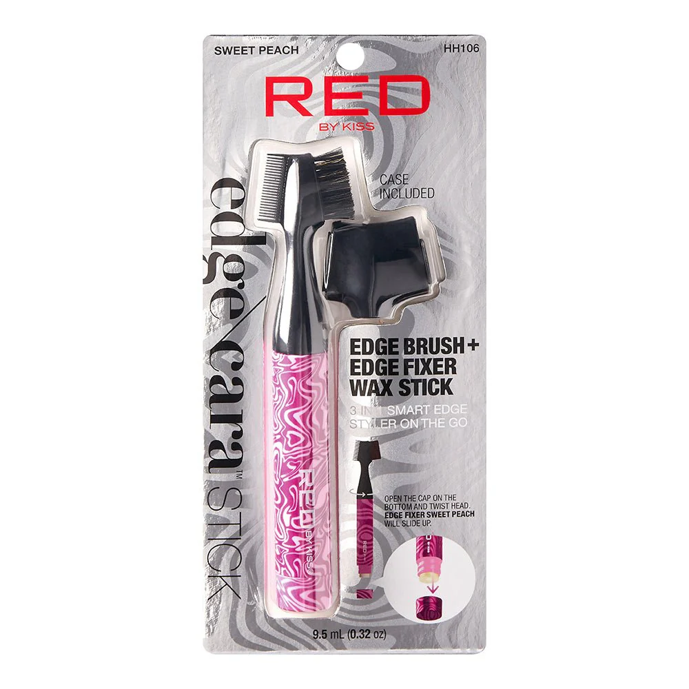 Red by Kiss – Edge Cara with Edge Fixer Wax - Image 4