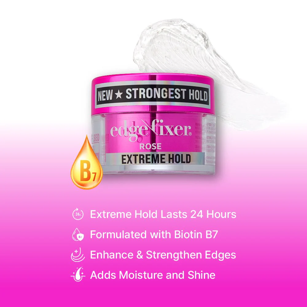 Red by Kiss Edge Fixer Extreme Hold Hair Gel – 1.01 fl oz - Image 11
