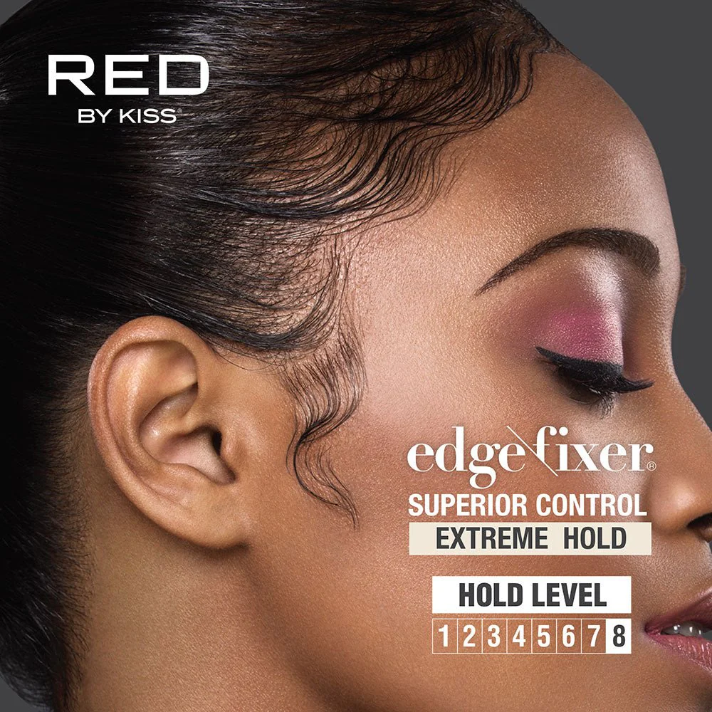 Red by Kiss Edge Fixer Extreme Hold Hair Gel – 1.01 fl oz - Image 19