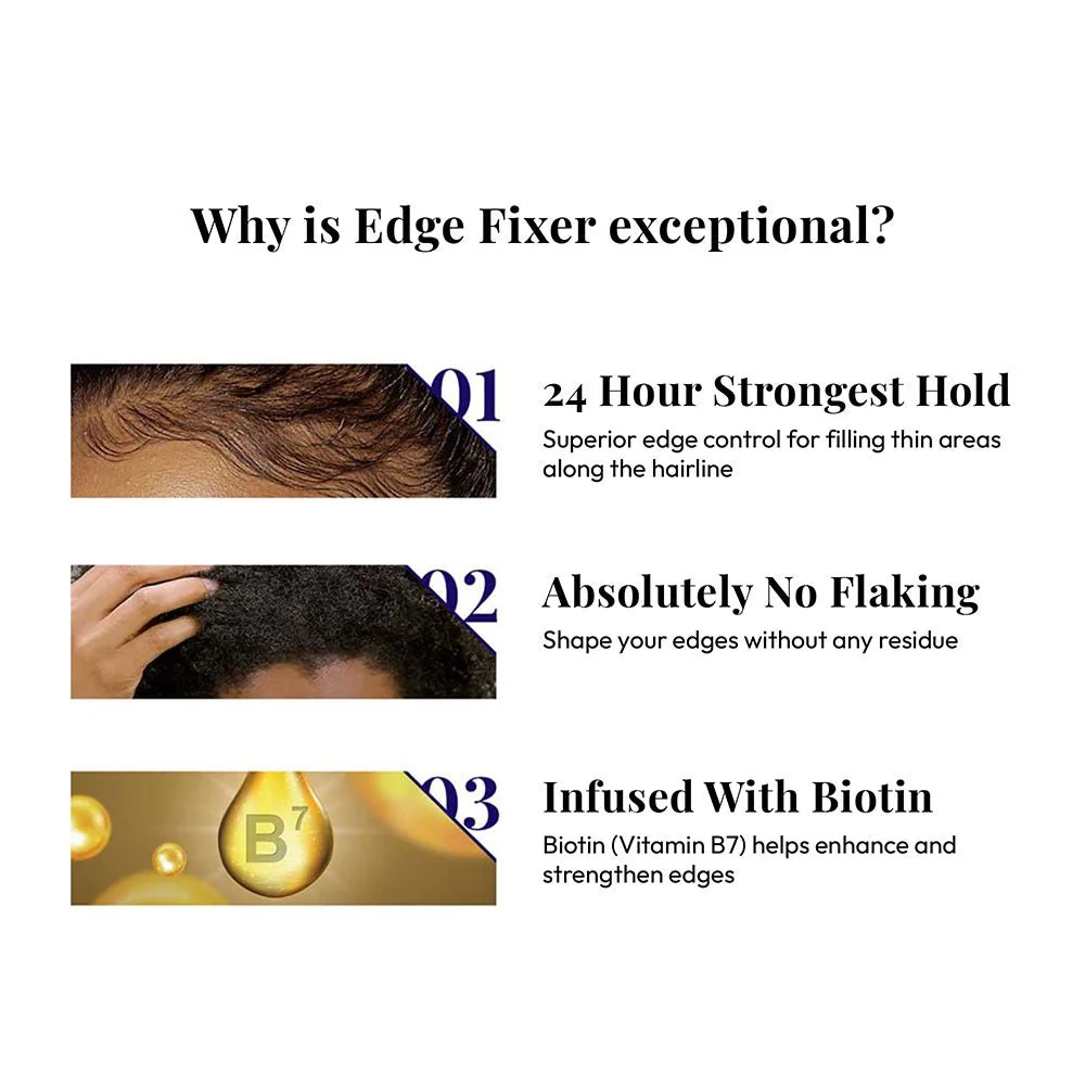 Red by Kiss Edge Fixer Extreme Hold Hair Gel – 1.01 fl oz - Image 21