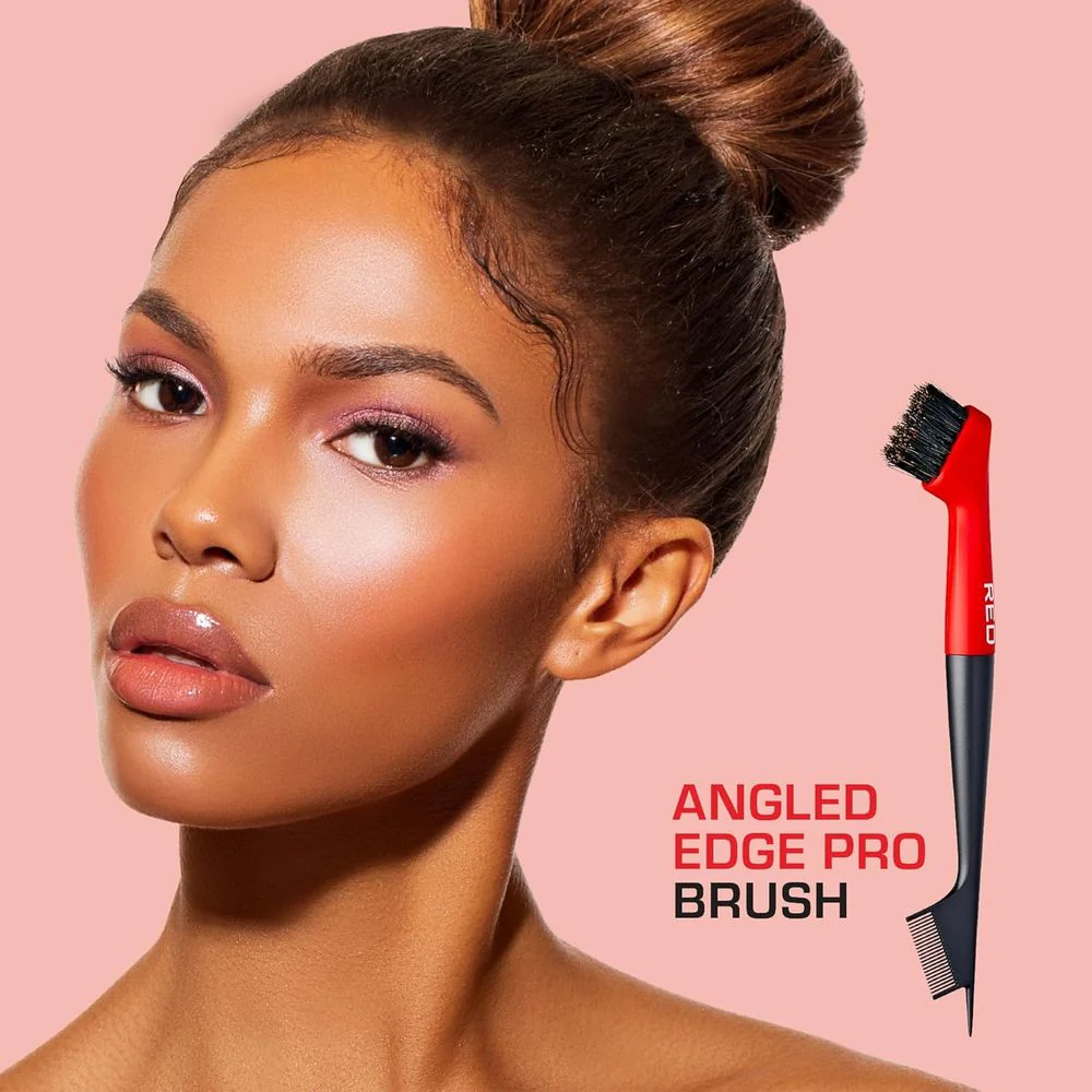 Red by Kiss Angled Edge Pro Brush – Dual-Sided Brush - Image 6