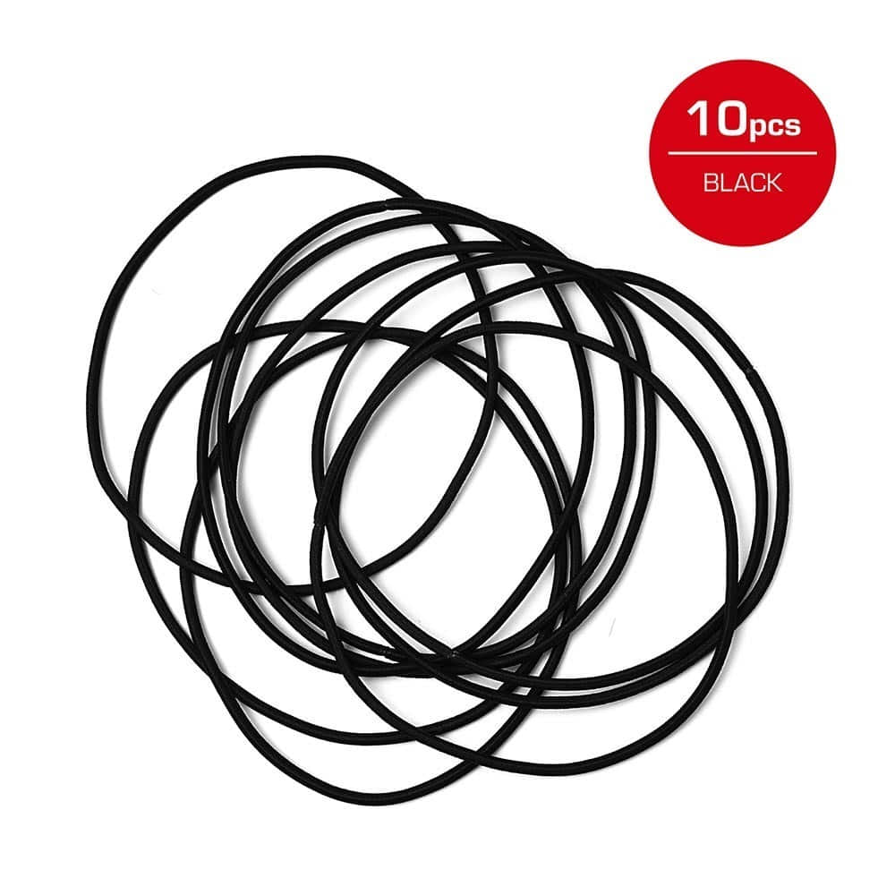 Red by Kiss Elastic Sport Headbands 10pcs