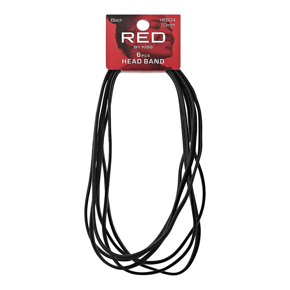 Red by Kiss Elastic Sport Headbands - Image 2