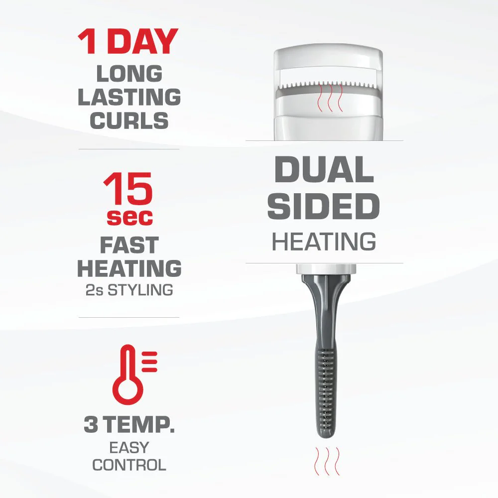 Red by Kiss Electric Heated Eyelash Curler – USB-C - Image 2