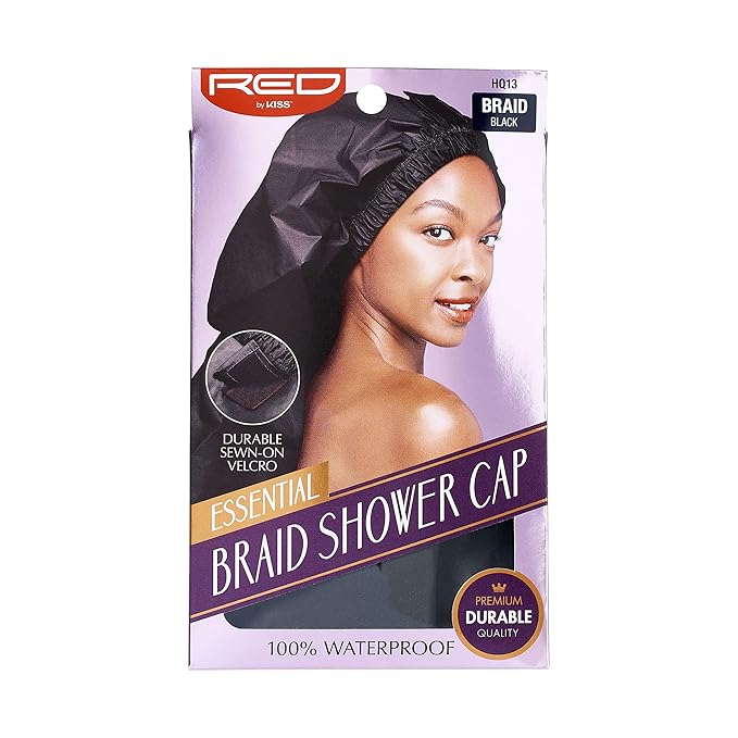 Red by Kiss Essential Braid Shower Cap