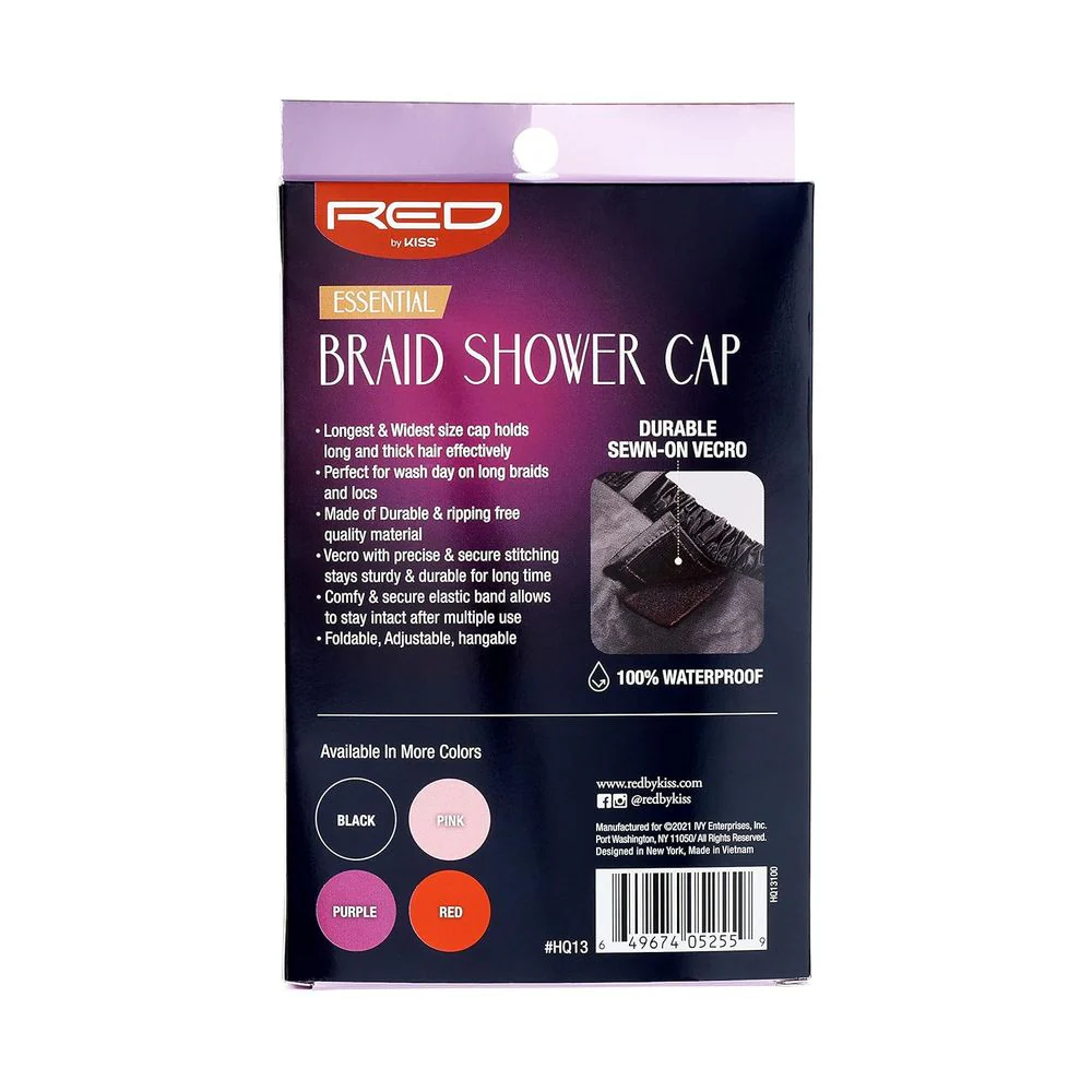 Red by Kiss Essential Braid Shower Cap - Image 6
