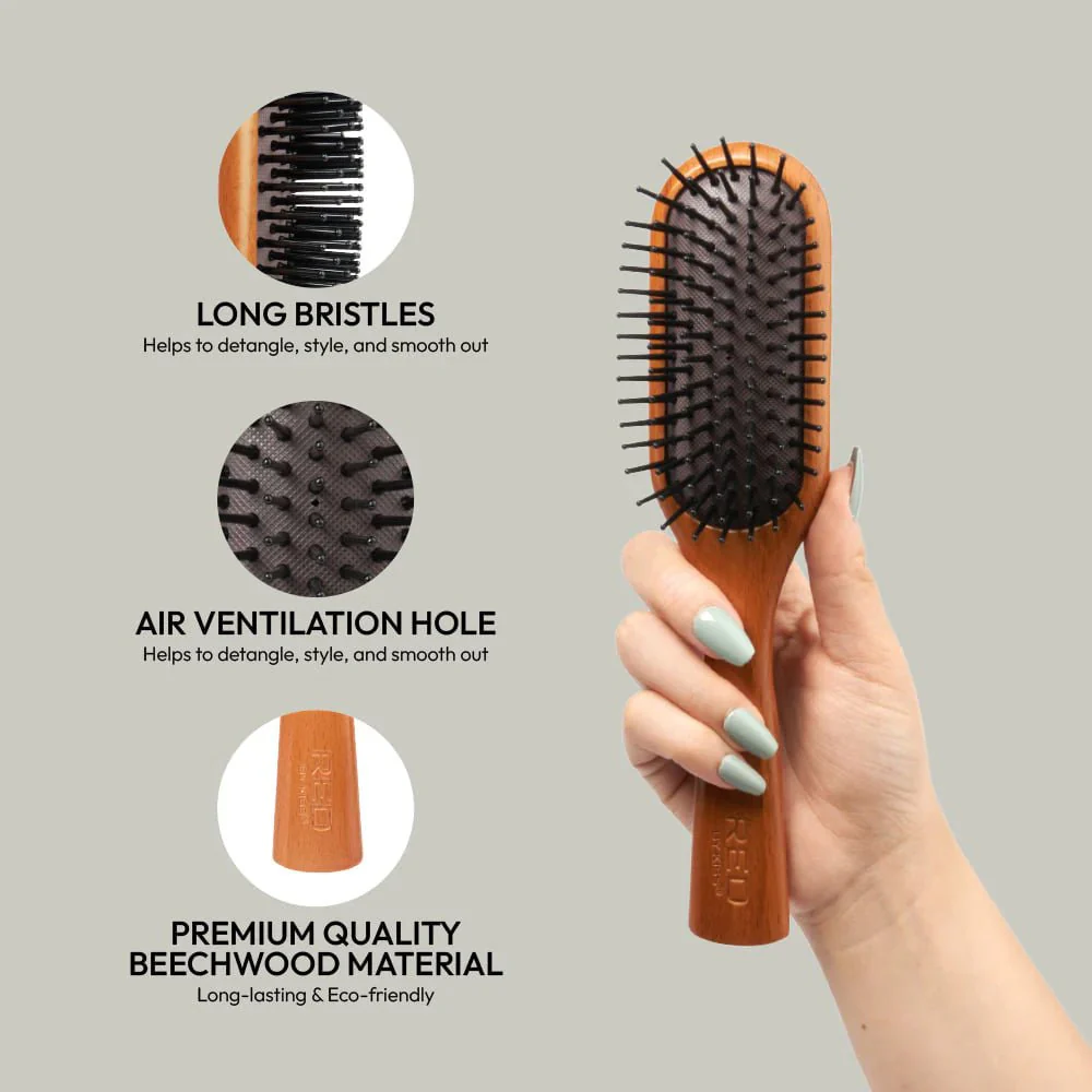 Red by Kiss Evergreen Mini Brush – Mini - Image 2