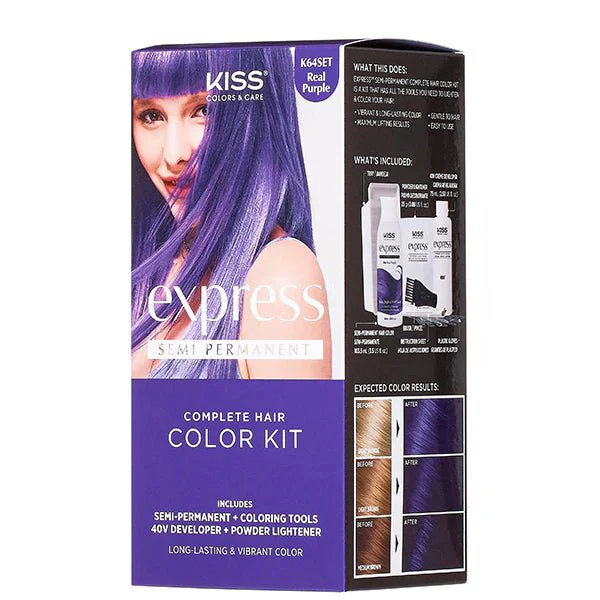Red by Kiss Express Semi-Permanent Hair Dye – 6 Shades - Image 2