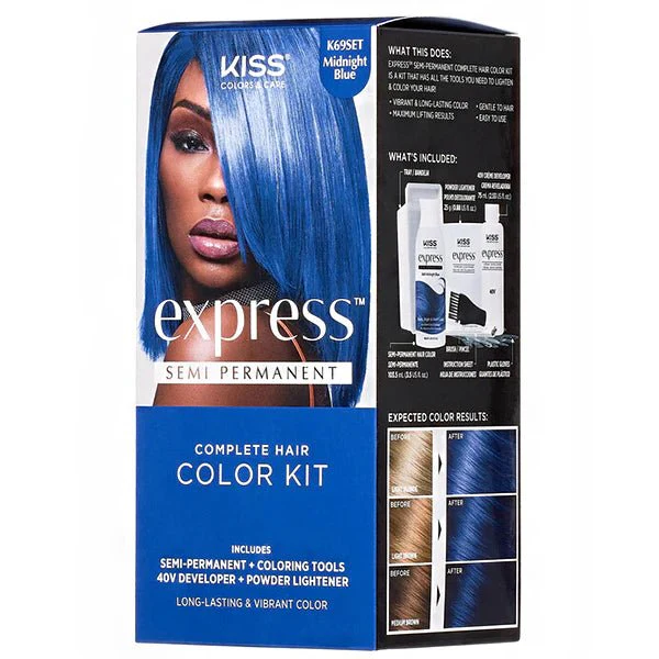Red by Kiss Express Semi-Permanent Hair Dye – 6 Shades - Image 4