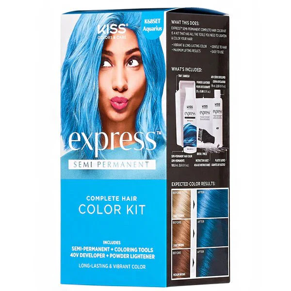 Red by Kiss Express Semi-Permanent Hair Dye – 6 Shades - Image 5
