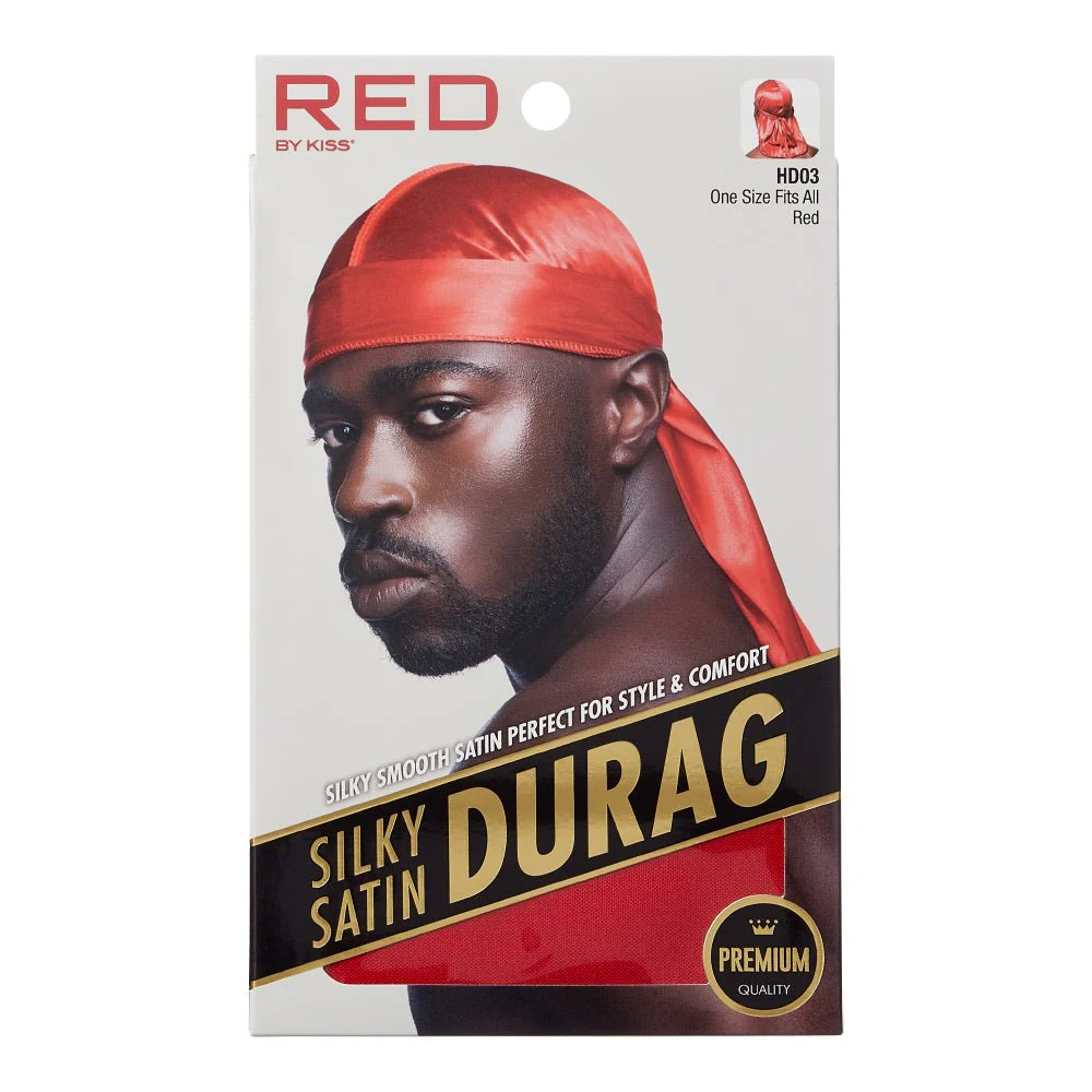 Red by Kiss Silky Satin Durag - Image 3