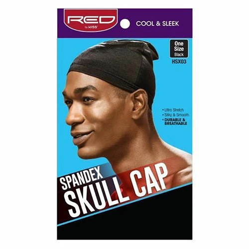 Red by Kiss Spandex Skull Cap