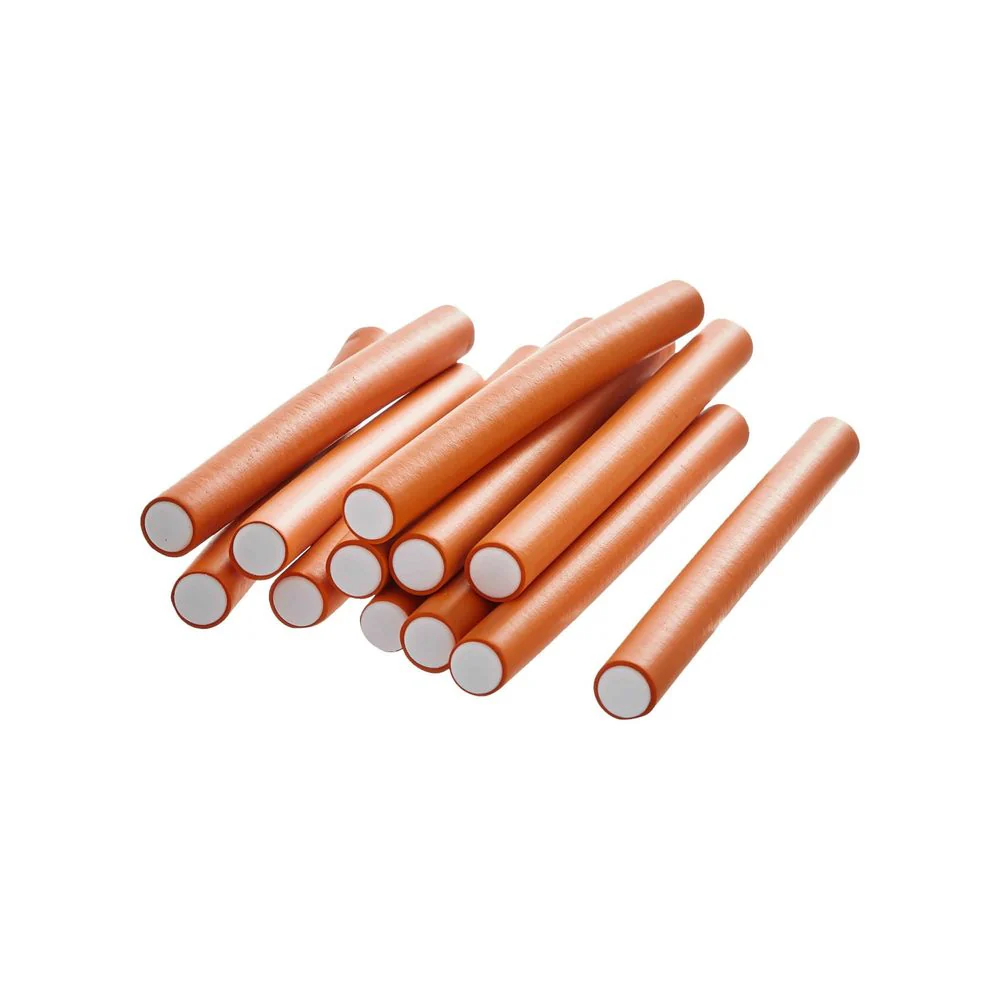 Red by Kiss Flexi Rods – 7" 5/8" Diameter - 12PCS Value Pack for Heat-Free Curls - Image 2
