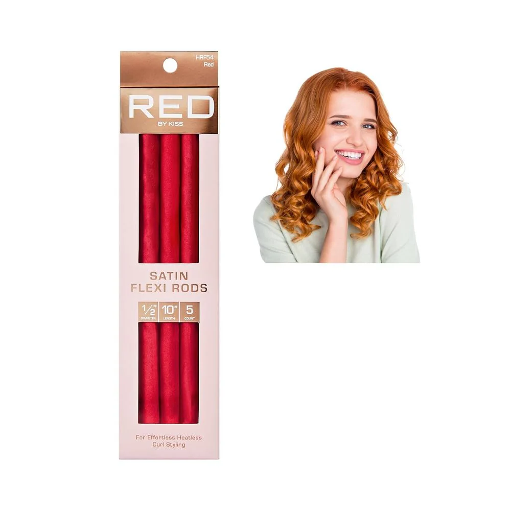 Red by Kiss Satin Flexi Rods - 6 Color Variants - Image 15