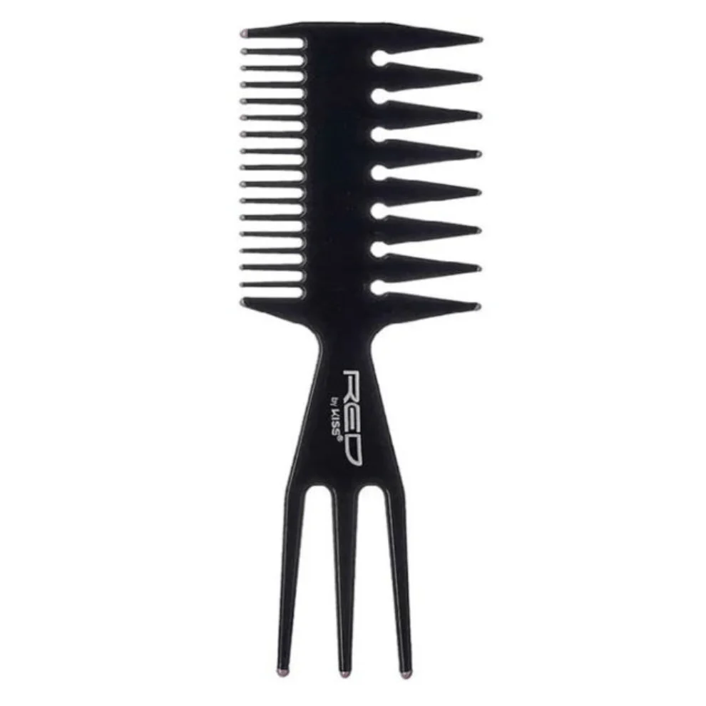 Red by Kiss 3-in-1 Comb – Small, Black - Image 4