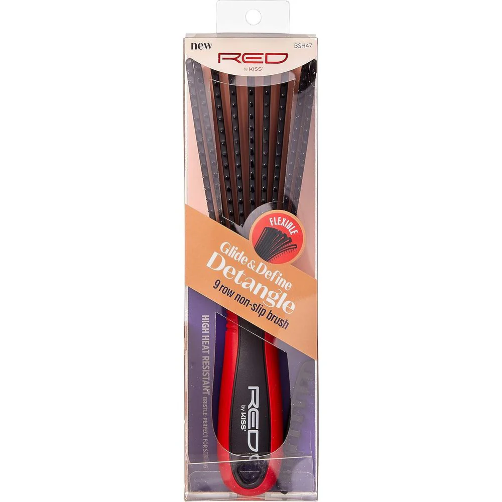 Red by Kiss Glide & Define Brush – HH62