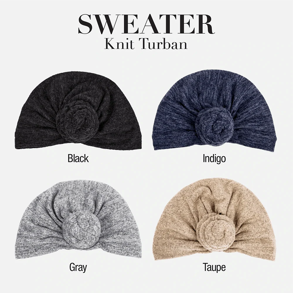 RED By Kiss Sweater Knit Turban - Image 6