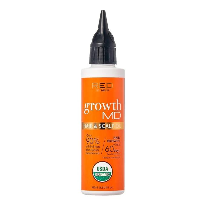 Red by Kiss Growth MD Hair & Scalp Oil - Nourish & Strengthen 2oz/4.5oz - Image 3