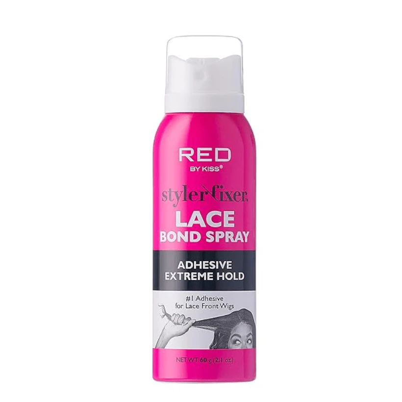 RED by Kiss Hair Glue Spray Adhesive – Extreme Hold - Image 5