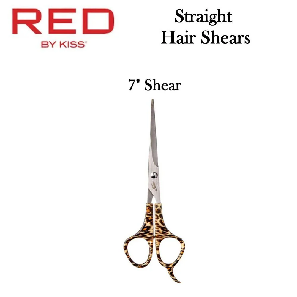 Red by Kiss Hair Shear – 7"