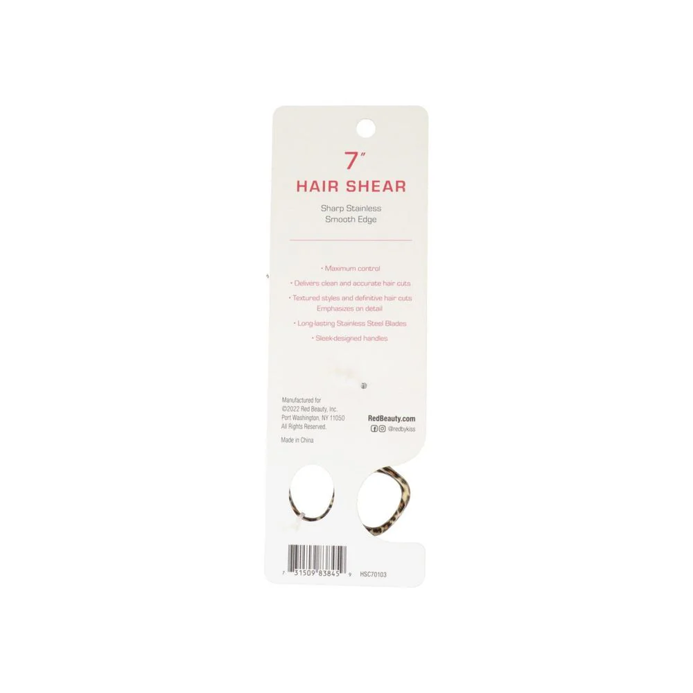 Red by Kiss Hair Shear – 7" - Image 5