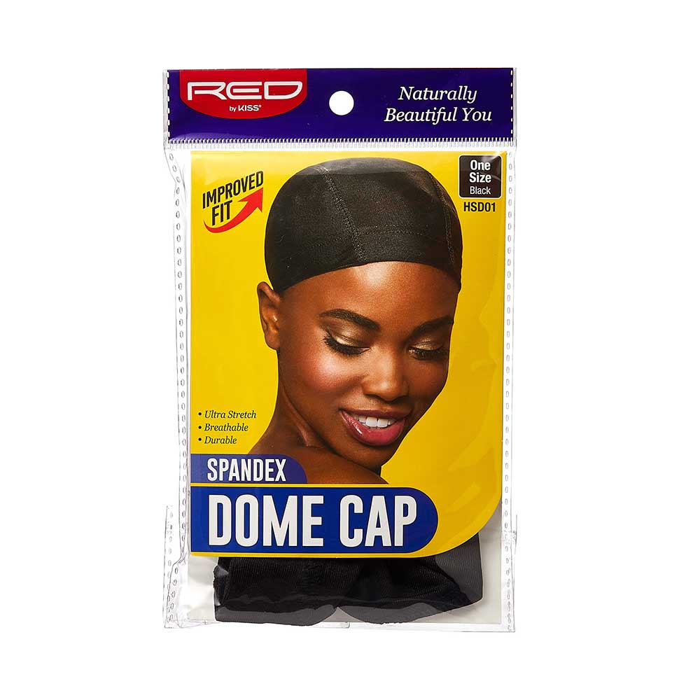 Red by Kiss Spandex Dome Cap