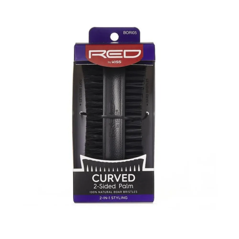 Red by Kiss Injection Dual Boar Bristle Brush