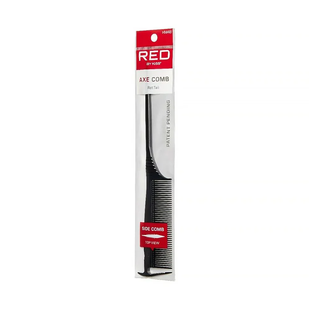 Red by Kiss Axe Comb Rat Tail – Dual-Ended Comb