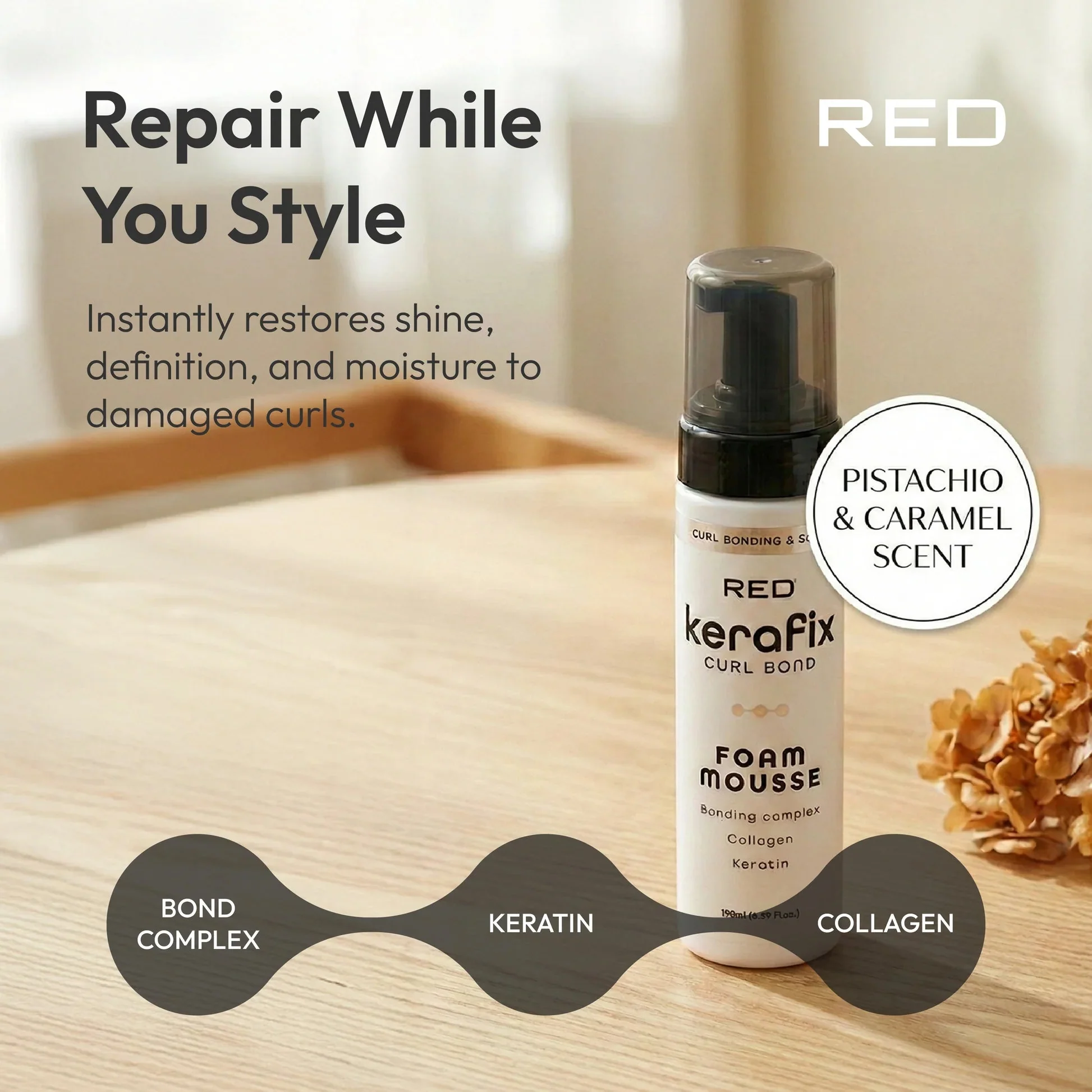 Red By Kiss Kerafix Curl Bond Collection - Image 4