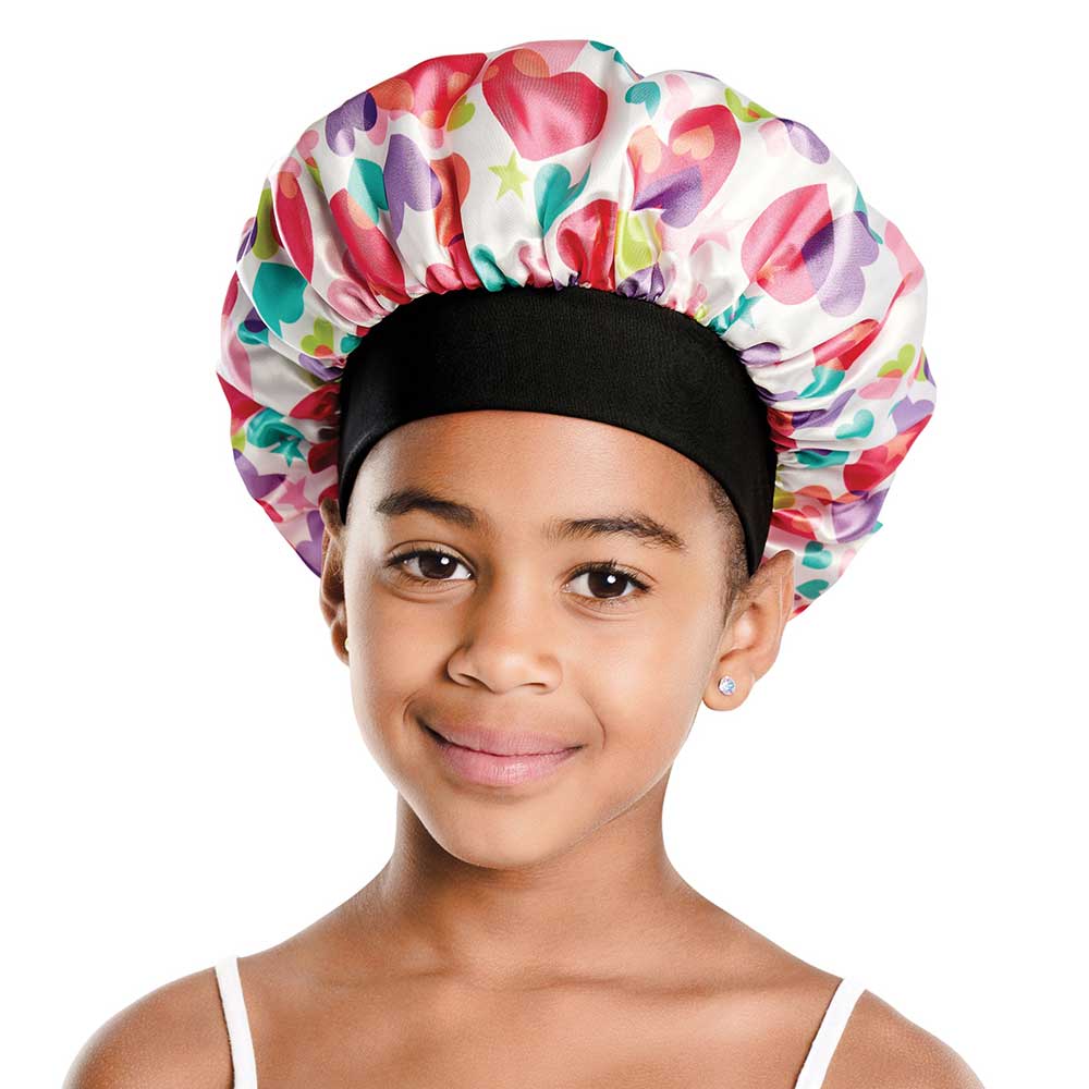 Red by Kiss Kids Satin Bonnet – Cute Prints - Image 15