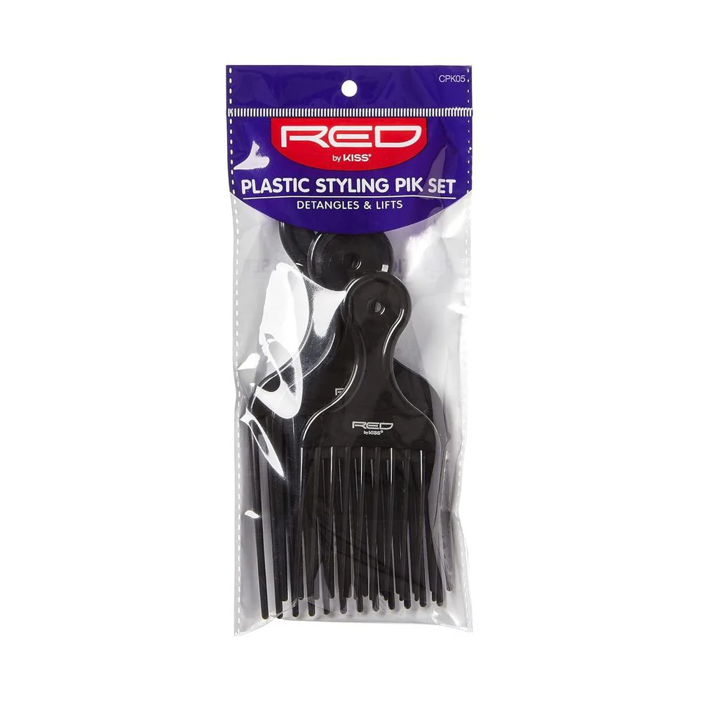 Red by Kiss Styling Pik Set – 3 Pcs