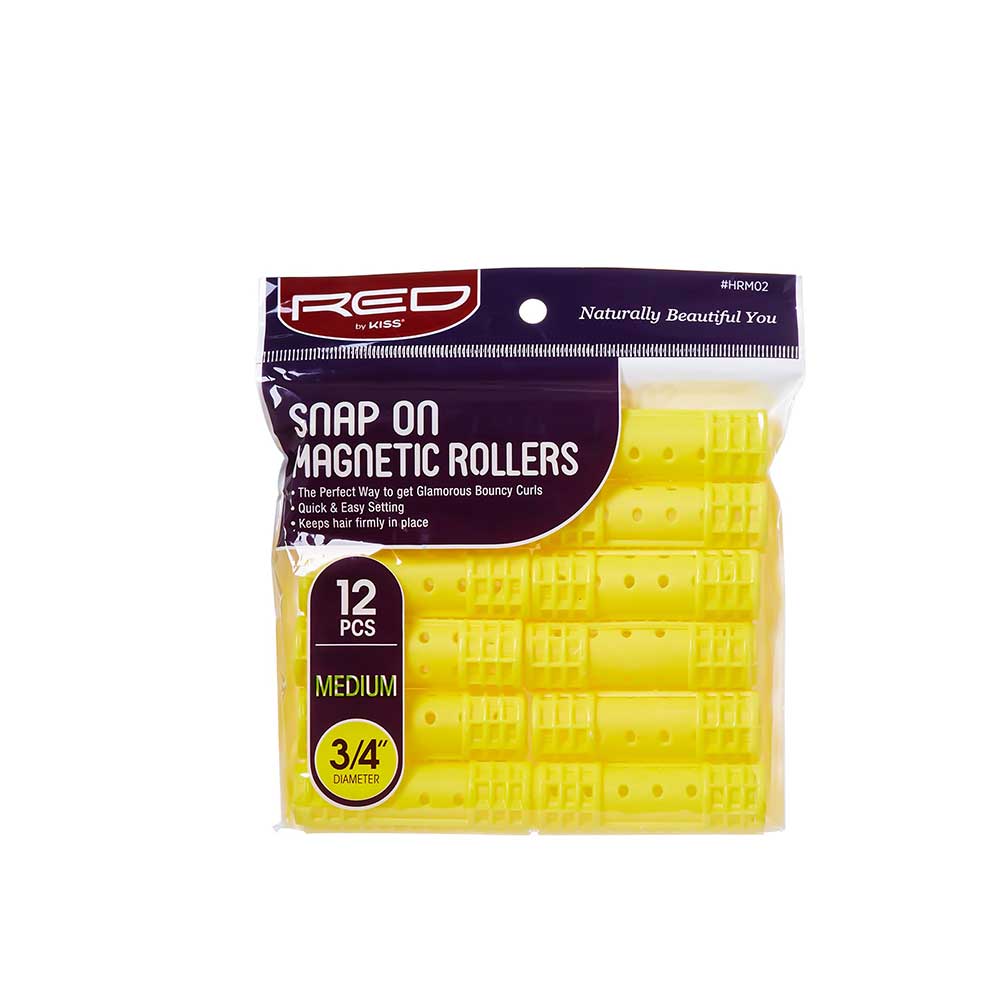 Red by Kiss Snap-On Magnetic Rollers - HRM01–HRM06 - Image 2