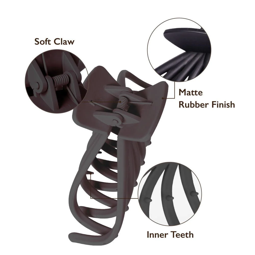 Red by Kiss Matte Butterfly Claw Clip – Jumbo - Image 3