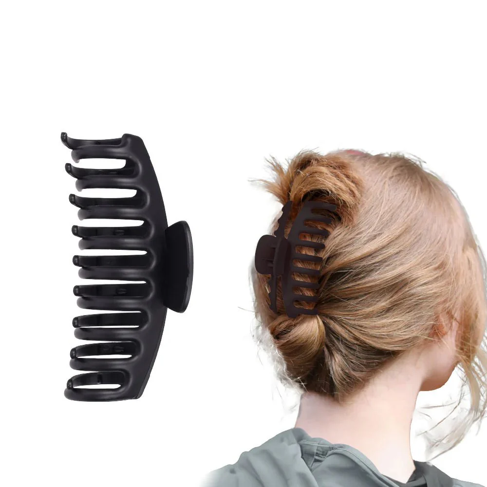Red by Kiss Matte Butterfly Claw Clip – Large - Image 3