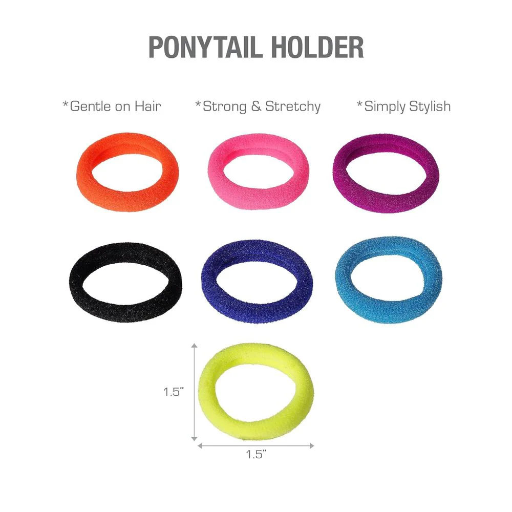 Red by Kiss Mini Ponytail Holders – 12 Count - Image 11
