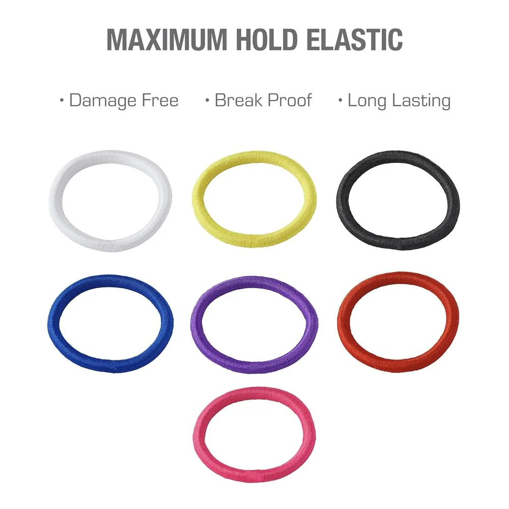 Red by Kiss Maximum Hold Elastic Hair Bands – 5mm - Image 5