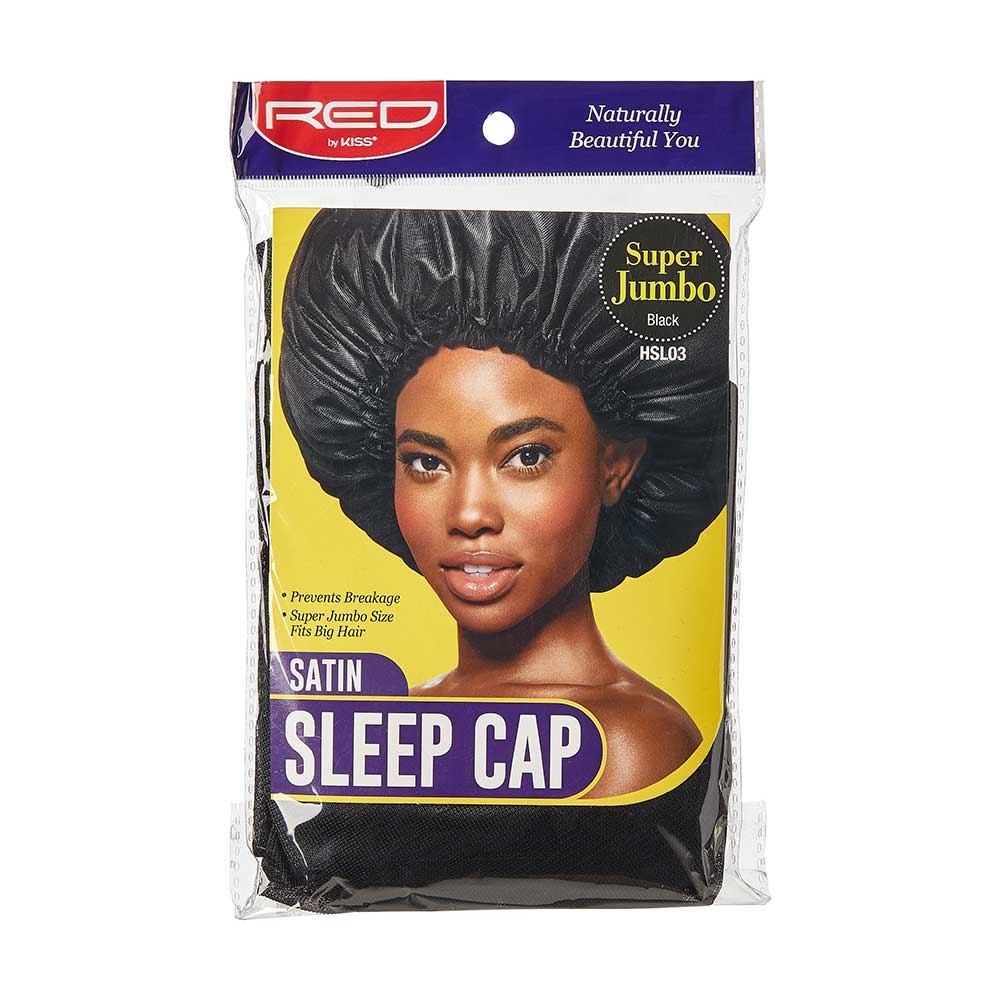 Red by Kiss Satin Sleep Cap - Image 2