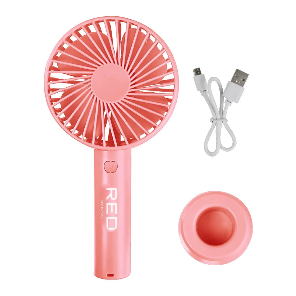 Red by Kiss Portable Handheld Beauty Fan - Image 10