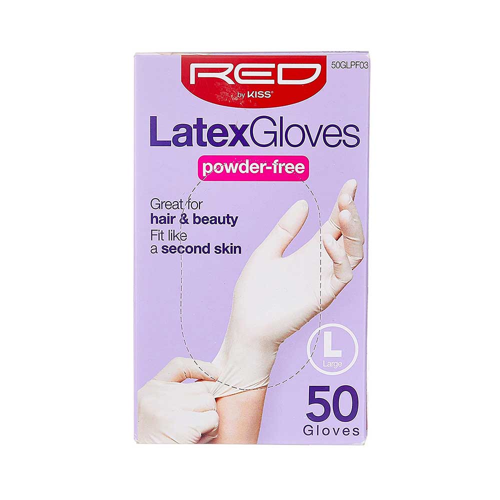 Red by Kiss Powder-Free Latex Gloves - Image 8