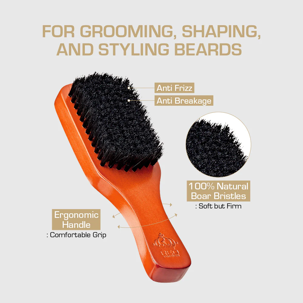 Red by Kiss – Premium Beard Brushes - Image 7