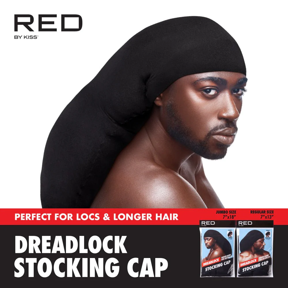 Red by Kiss Dreadlock Stocking Cap - Image 6