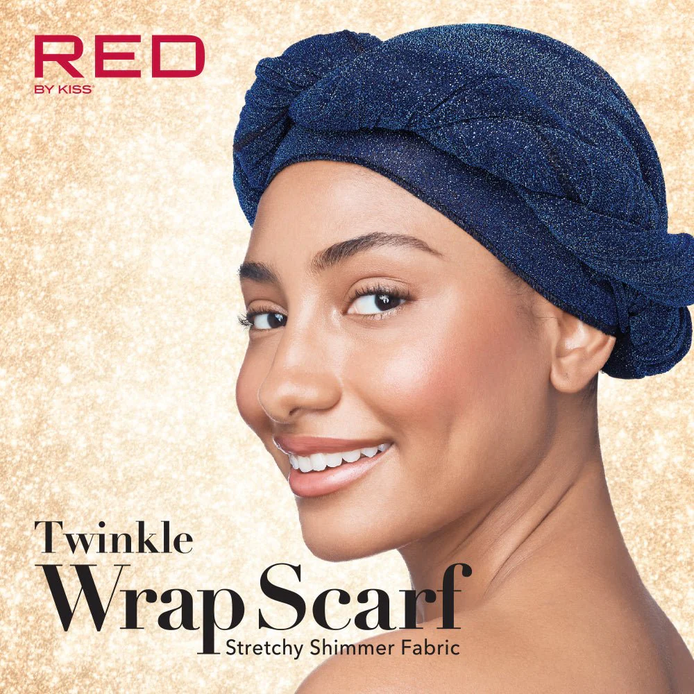 Red by Kiss Twinkle Wrap Scarf - Image 4
