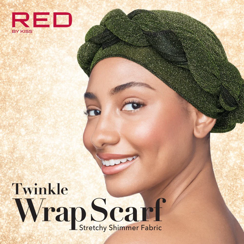 Red by Kiss Twinkle Wrap Scarf - Image 5