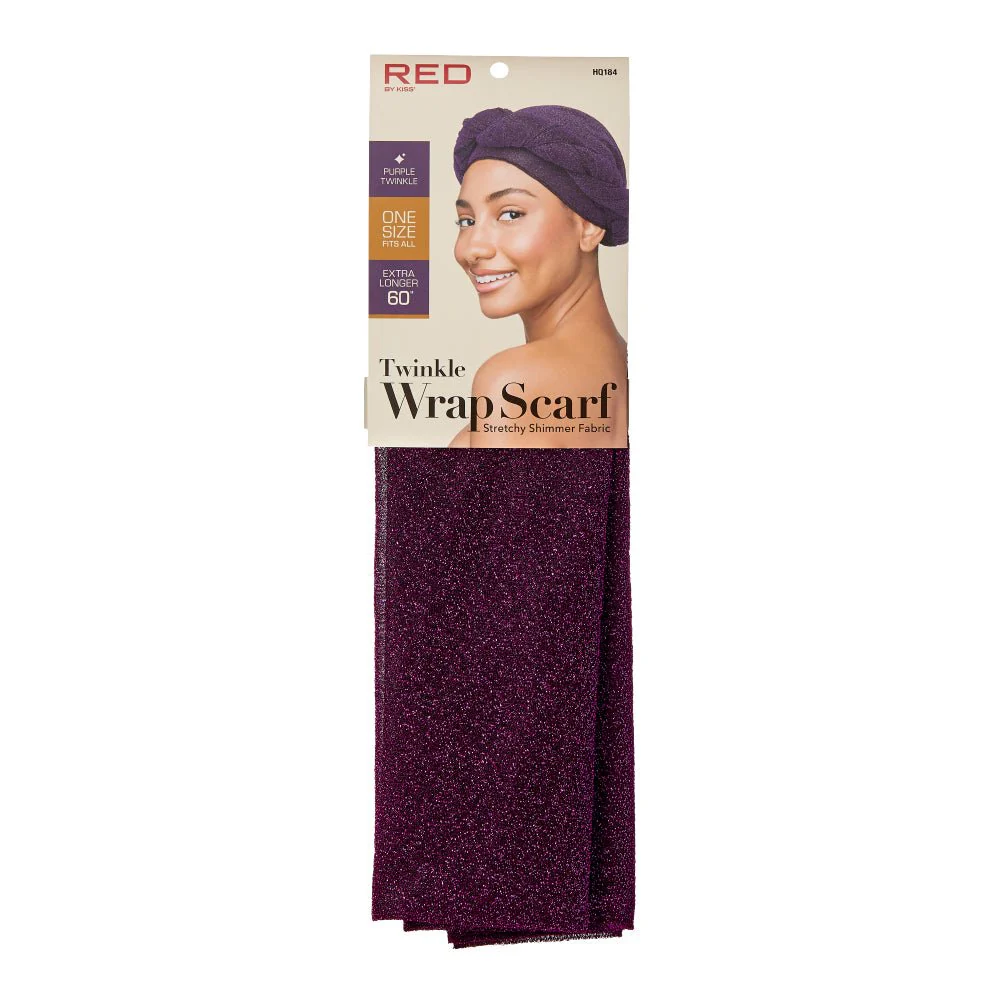 Red by Kiss Twinkle Wrap Scarf - Image 9