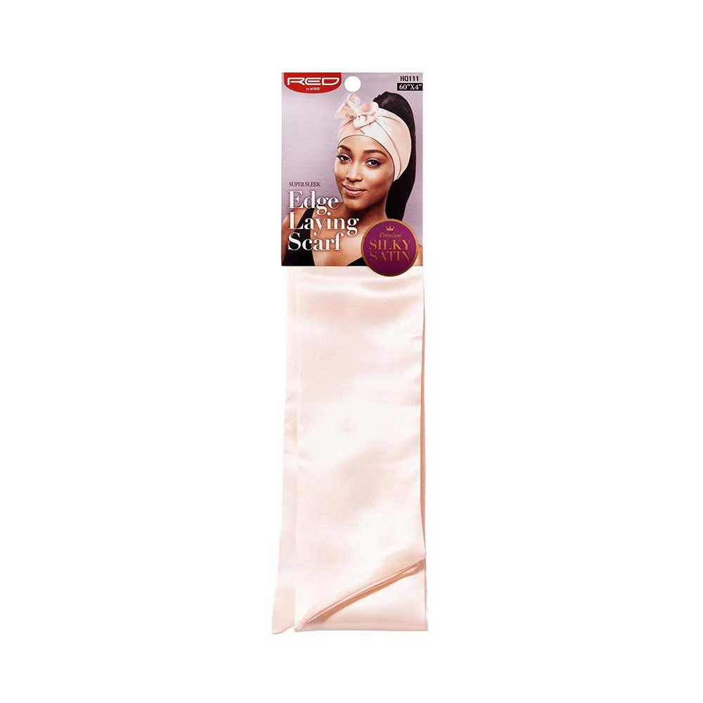 Red by Kiss Premium Silky Satin Scarf - Image 5