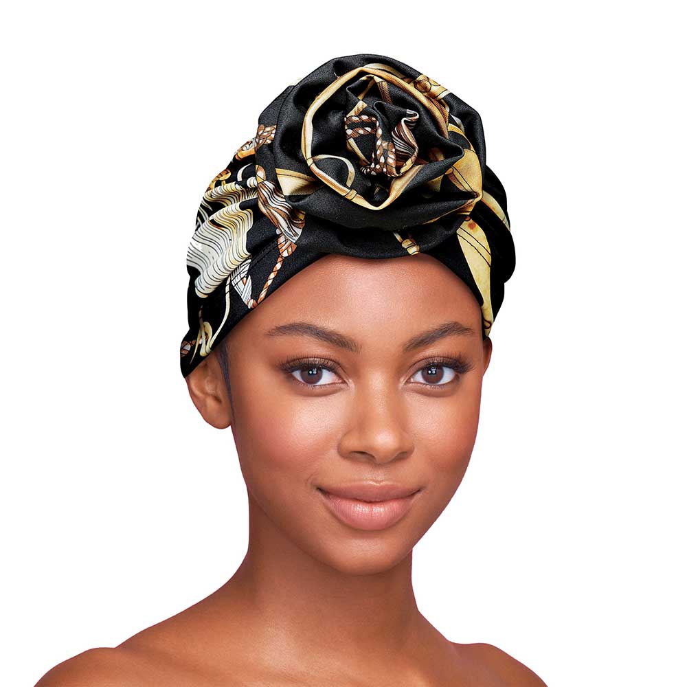 Red by Kiss Pre-Tied Turban Top Knot - Image 15