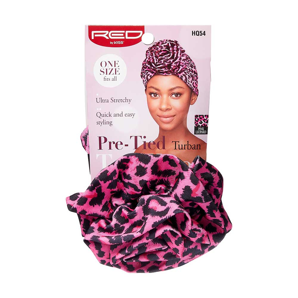Red by Kiss Pre-Tied Turban Top Knot - Image 16
